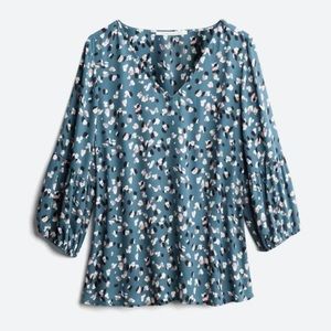 Collective Concepts Romain V Neck Blouse by Stich Fix 2x